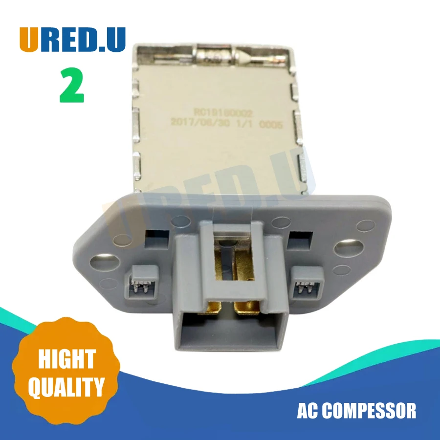 15-80847 para Chevrolet Aveo Base LS 1.6L L4 Gas 2004-2011 Pontiac G3 2007-2010 calentador de CA ventilador resistencia del Motor 96435889