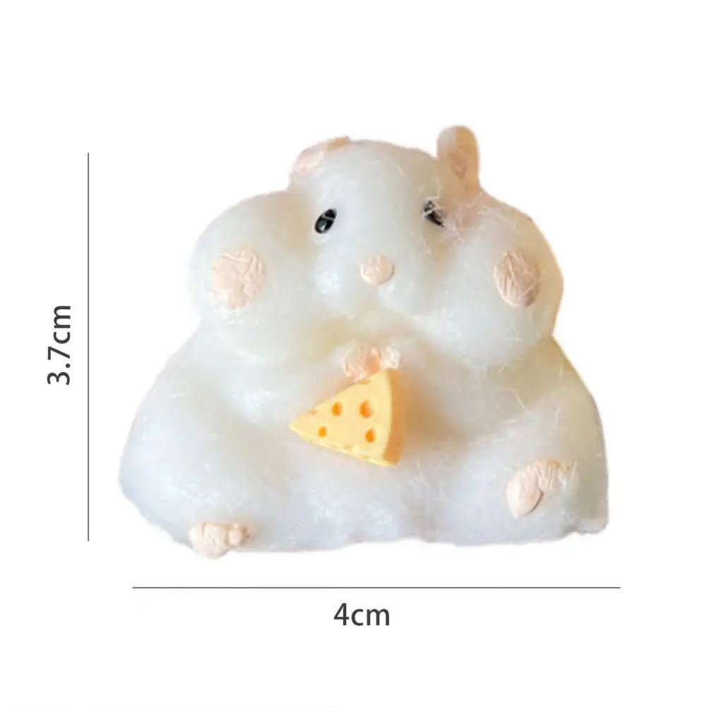 Cute Hamster Squeeze Toy TPR Cat Paw Toys Silicone Squeeze Decompression Toy For Kids Gift Stress Reliever Toys