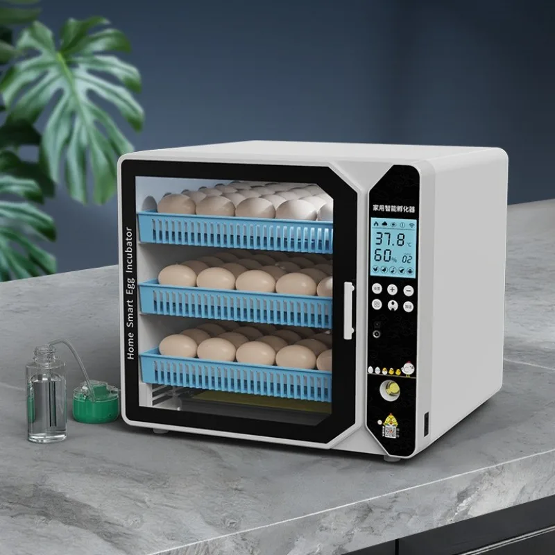 Automatic Incubator Smart Small Household Poultry Egg Hatcher Machine Chicken Duck Goose Pigeon Egg Incubator Poultry Brooder