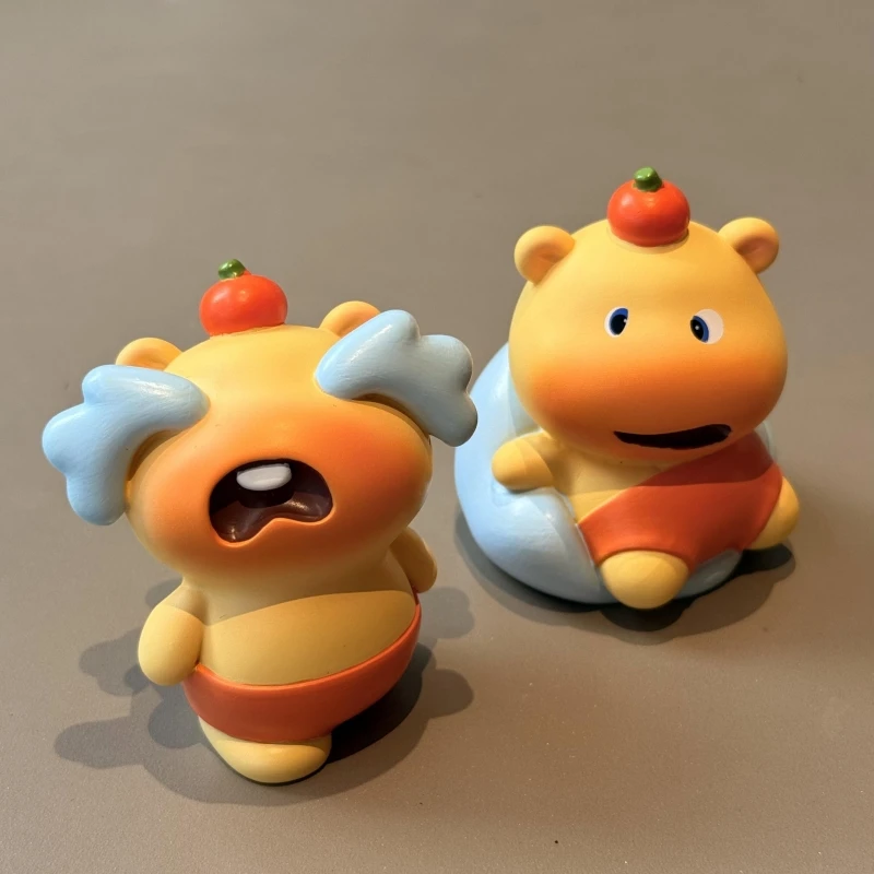 Dolphin Lulu กล่องตาบอดตุ๊กตาการ์ตูนตุ๊กตารอบ HAND-Made เครื่องประดับน่ารักตลกเด็กของขวัญการ์ตูนตุ๊กตาของขวัญ