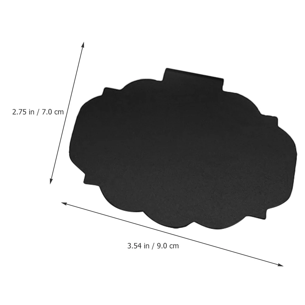 5Pcs Basket Label Clip on Mini Blackboard Plastic Chalkboard for Storage Bin Message Board Reusable Price Display Labels