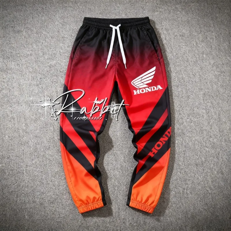 

2025/26 New Honda Racing Team MOTO Racing Casual Sports Cycling Pants Men's Retro Off Road Enthusiast Pants