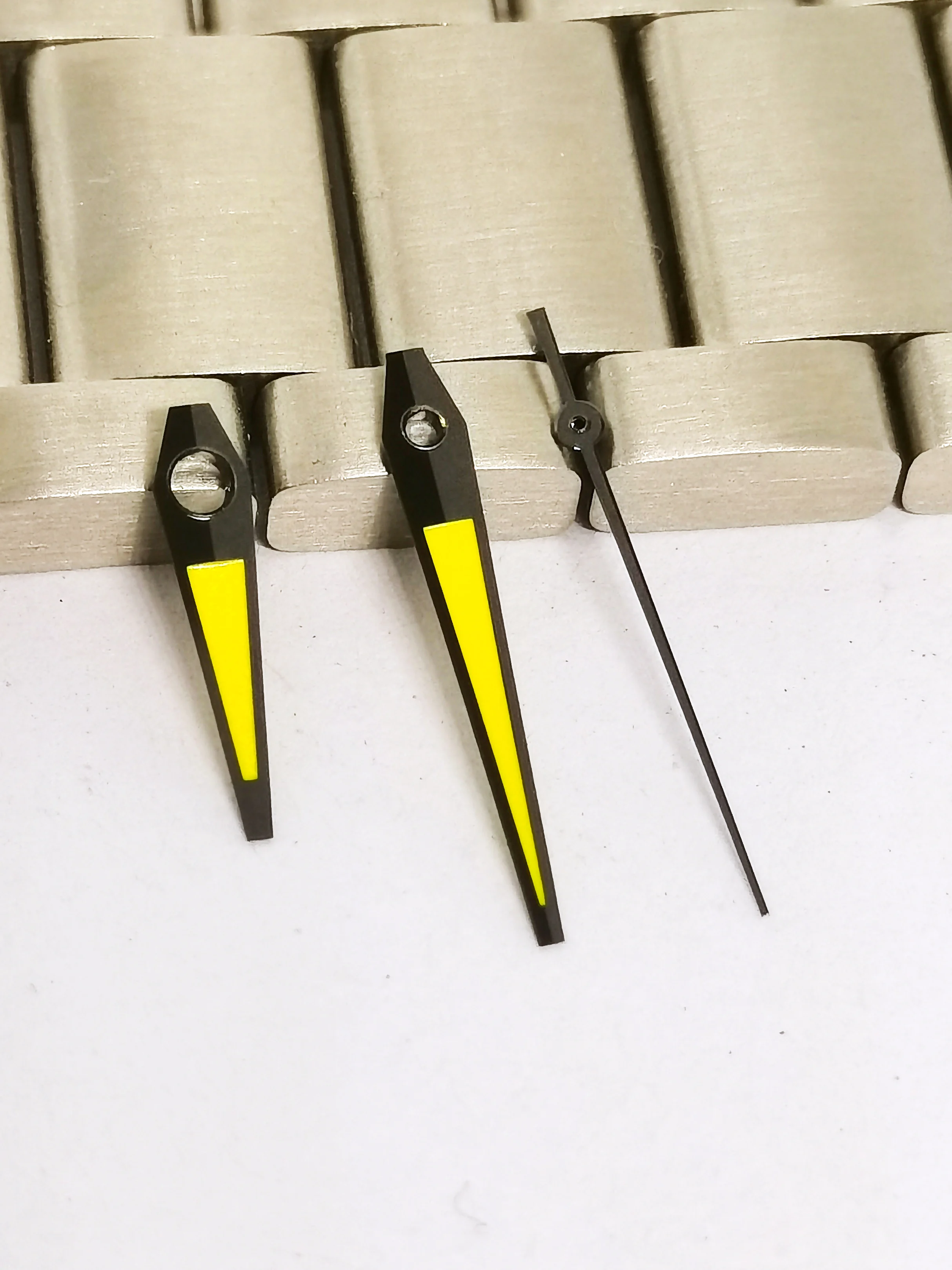 36.8MM Green Night Light Watch Dial Add Hands Fit NH35 Date 3 Window Automatic Movement