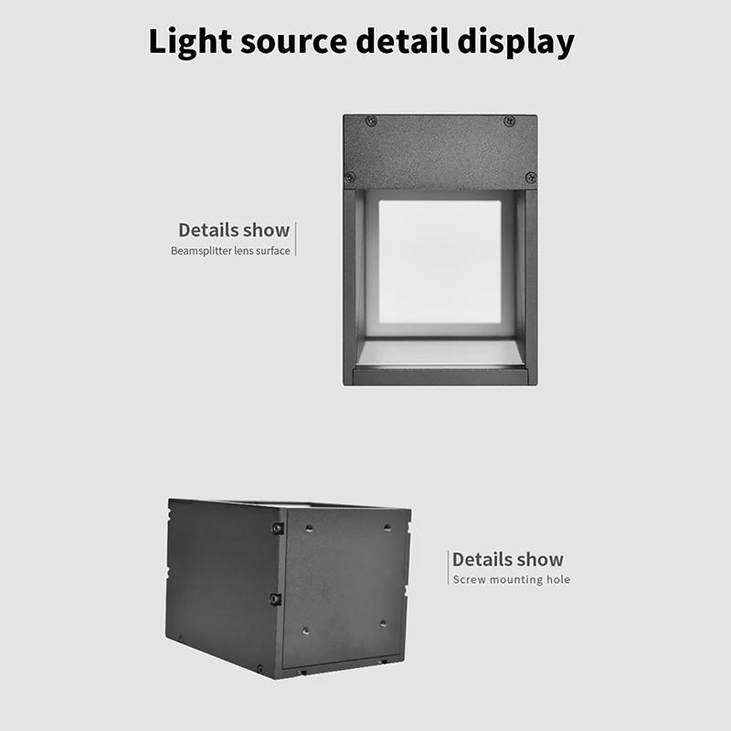 Coaxial Light Source for Machine Vision - Automation Equipment Detection Lighting - High Precision Industrial Inspection Lamp