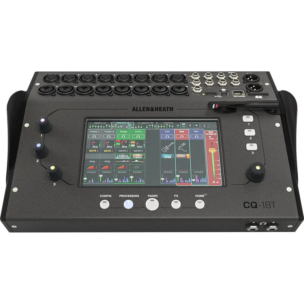 Allen & Heath CQ-18T Digital Mixer Console With 7