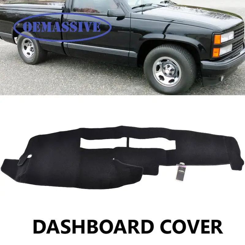 OEMASSIVE Fit For Chevrolet Silverado C1500 C2500 C3500 1988 - 1994 Dash Mat Cover Pad Sun Shade Dash Board Cover Carpet