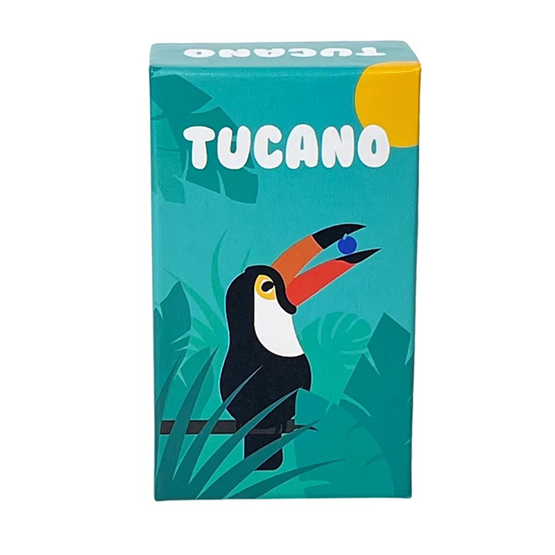 

Карточная игра TUCANO. Веселая семейная игра, подходит для детей от 6 лет, 2-4 игрока, 15 минут игрового времени.