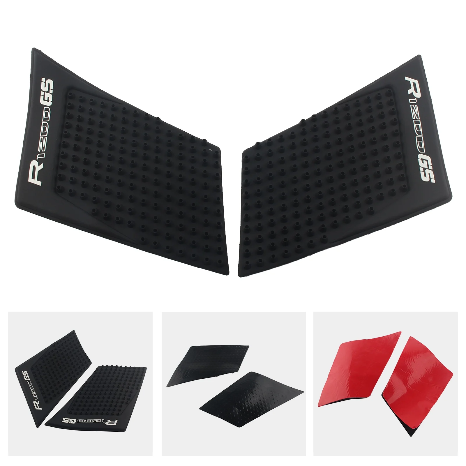 

Motorcycle Accessorie Anti Slip Fuel Tank Pad Rubber Side Tank Sticker Oil Gas Fuel Protector For Bmw R1200GS R1200 GS Adventure