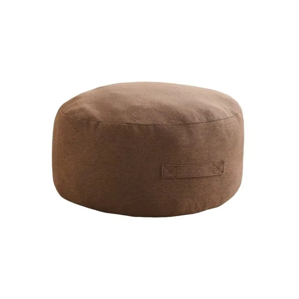 Large Capacity Round Seat Cushion Cover Large Opening Multi Color Unstuffed Cushion Cover Polyester Fiber