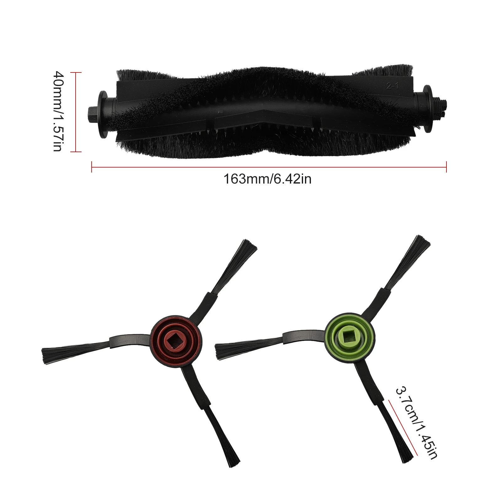 Vacuum Cleaner Robot Accessories For Cecotec For Conga 7490 for genesis For 7490 Roller Side Brush Filter Vacuum