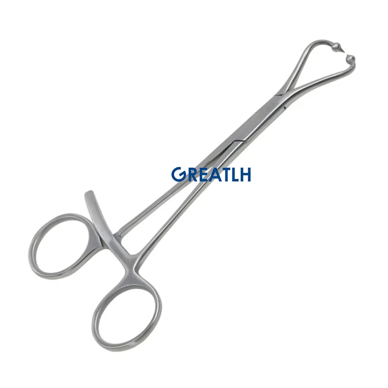 GREATLH Stainless Steel Reduction Forceps with Ball Tip Bone Locking Forceps Plate Holding Tool Orthopedic Surgery Instrument