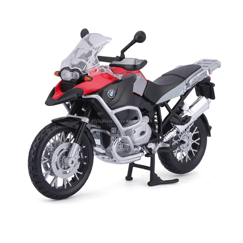 Maisto 1:12 scale BMW R1200 GS motorcycle replicas with authentic details motorcycle Model collection gift toy