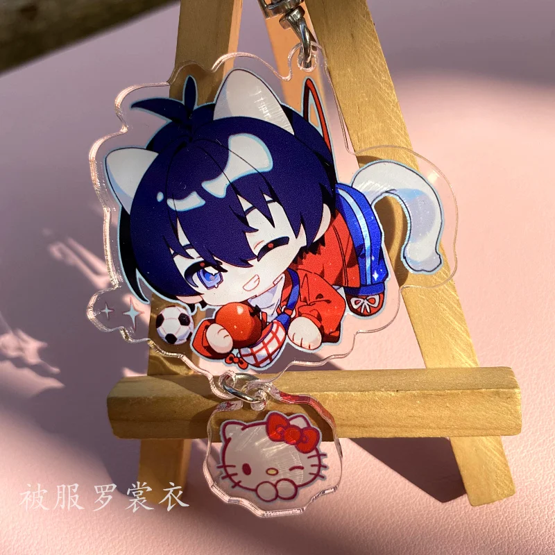 

Anime BLUE LOCK Isagi Yoichi Chigiri Hyoma Nagi Seishiro Cosplay Acrylic Keychain Pendant Ambitus Gift