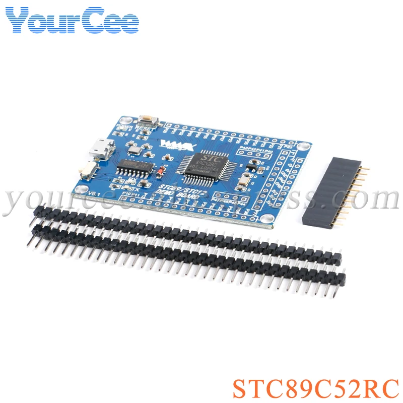 STC89C52RC Minimum System Core Development Learning Board Module 51 SCM STC89C52 STC51 CH340