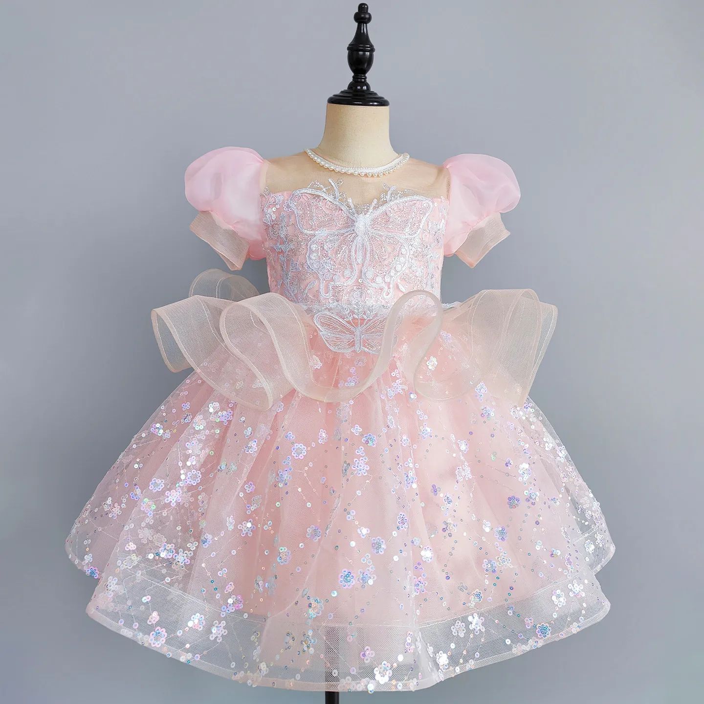 Performance Elegant Leotards for Girls Ballet Tutu Dance Wear Kids Clothes Ballet Dress Stage Costumes Quality Children Clothing
