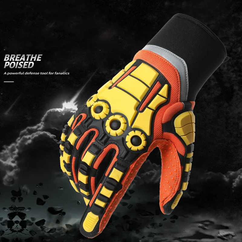 

Спасательные перчатки, противоударные, устойчивые к столкновениям, устойчивые к ударам, маслополе, ударопрочные, пожарные, механические варежки для верховой езды на открытом воздухе