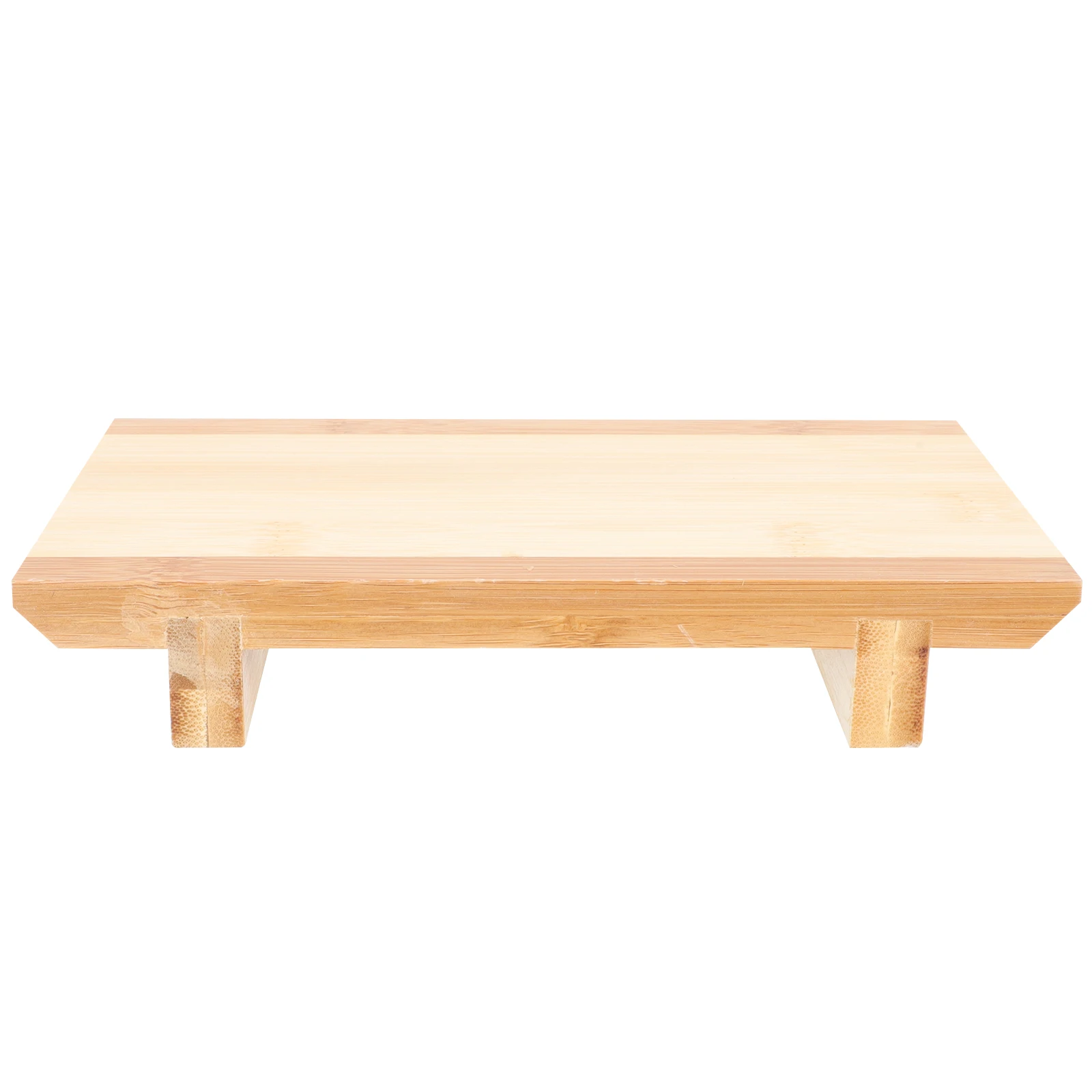 

Practical Wooden Sushi Dish Japanese Style Sashimi Dessert Storage Plate Food Serving Tray for Restaurants Family