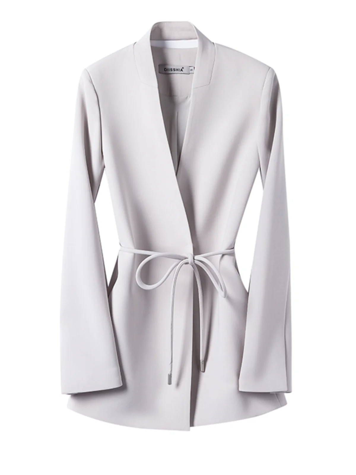 Diisia 2025 Frühling Herbst Neuer Eleganter Professioneller Business-Anzug Hochwertiger Schwarzer Acetat-Anzug Damen Zweiteiler