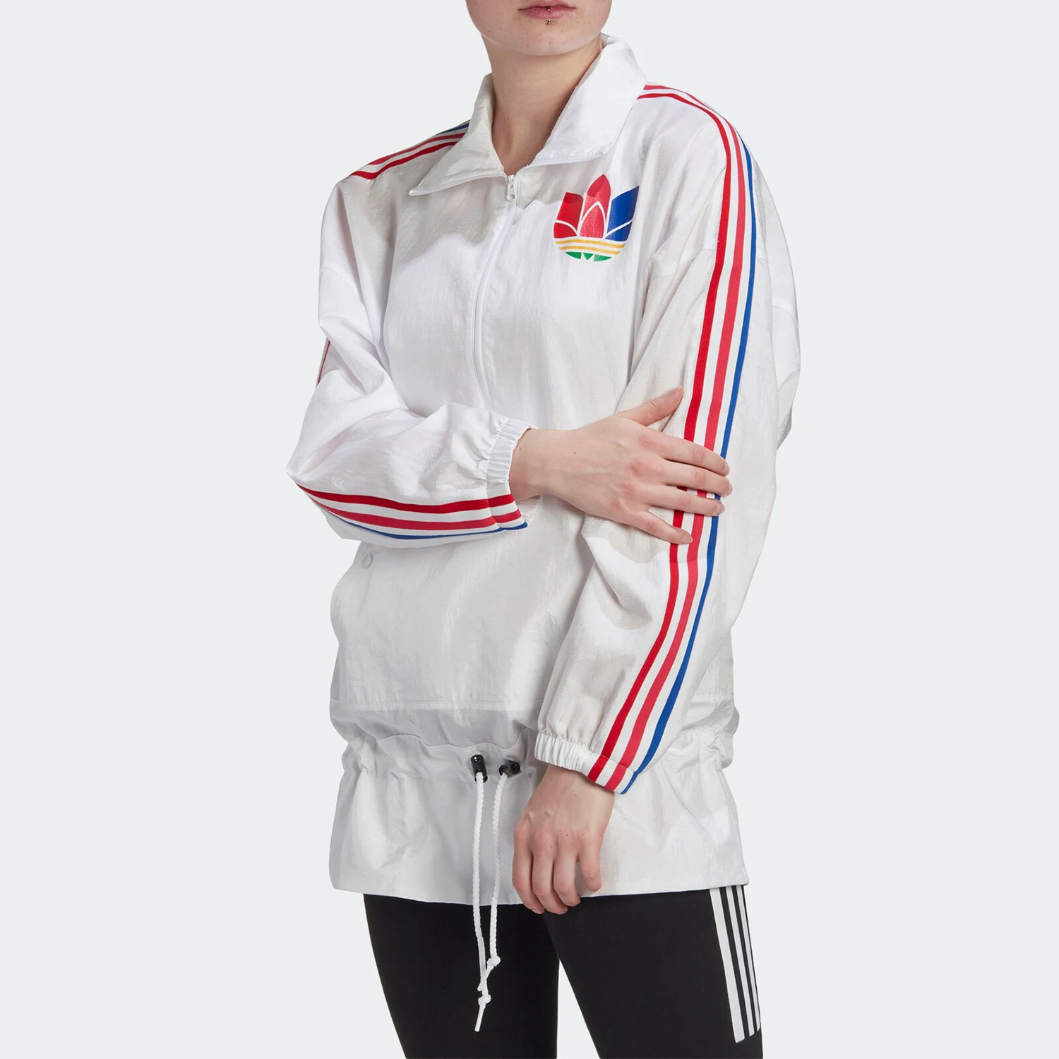 

Женская спортивная куртка Adidas Original Current Season Three Stripes Adicol WB GJ6570