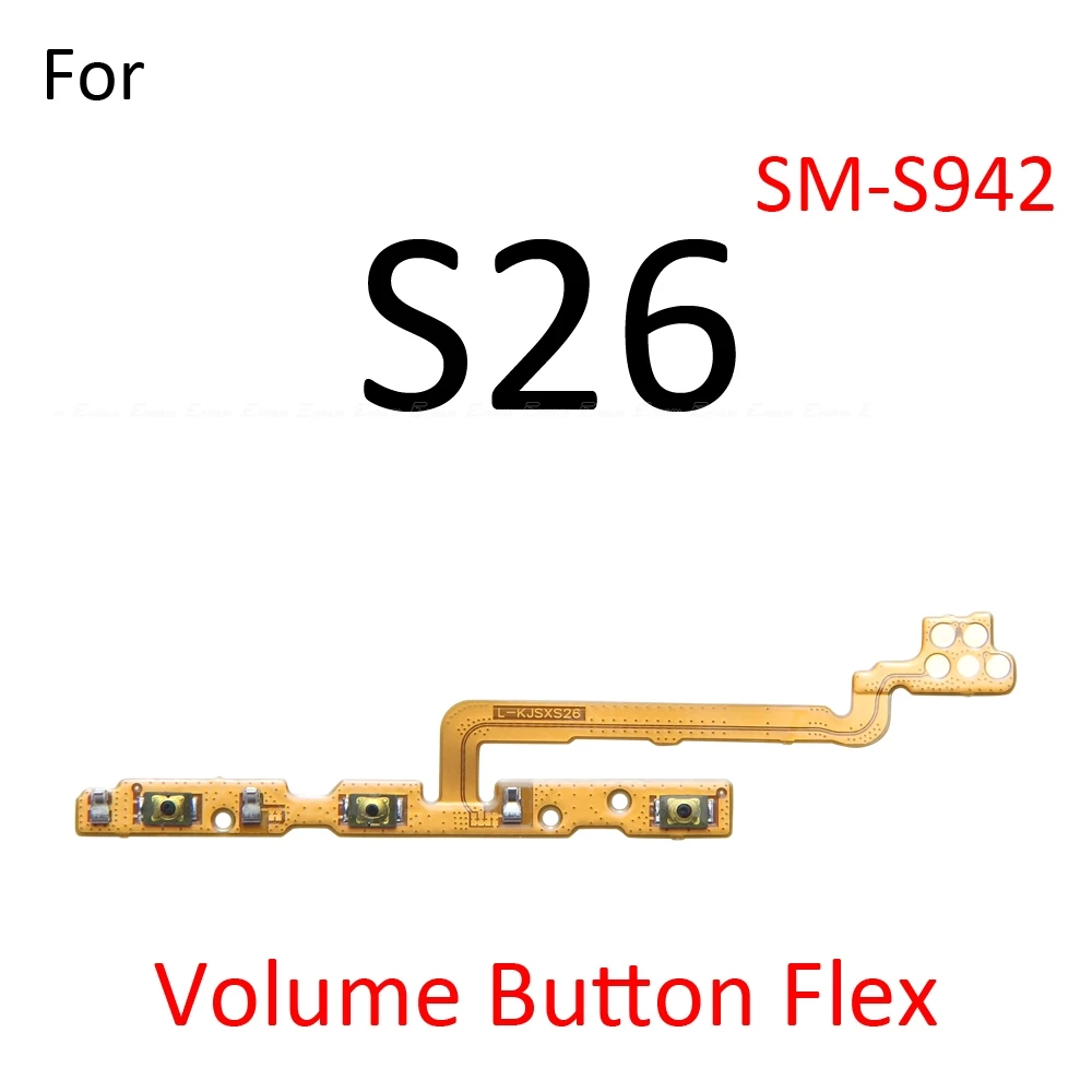 Power Switch On Off Volume Side Button Key Flex Cable For Samsung Galaxy S26 S25 Ultra Edge S24 Plus FE S23 S22 S21 5G