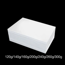 50Pcs Hochwertige doppelseitige Hochglanz Fotopapier Inkjet Druck Hochglanz Beschichtetes Papier Tinte Schnell trocknend