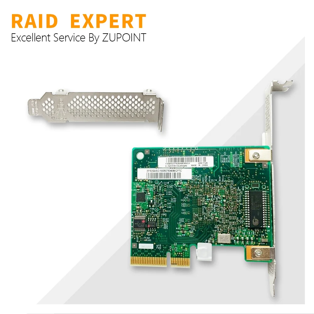 Imagem -04 - Cartão Controlador Raid H1110 81y4494 Sata Gbps Hba Lsi 92114i P20 Modo de ti para Zfs Nas Zupoint-sas2