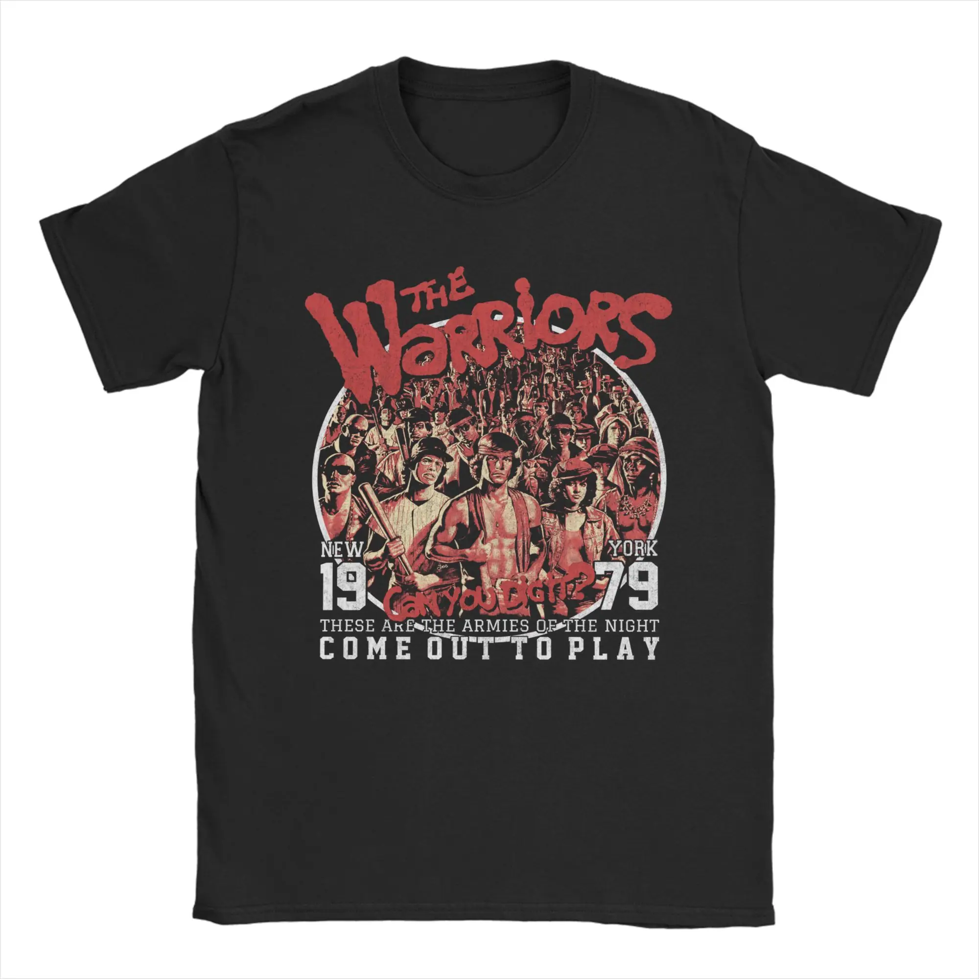 The Warriors Walter Hill Thriller Action T Shirts Men's  100% Cotton Vintage T-Shirts Tees Short Sleeve Clothes Plus Size