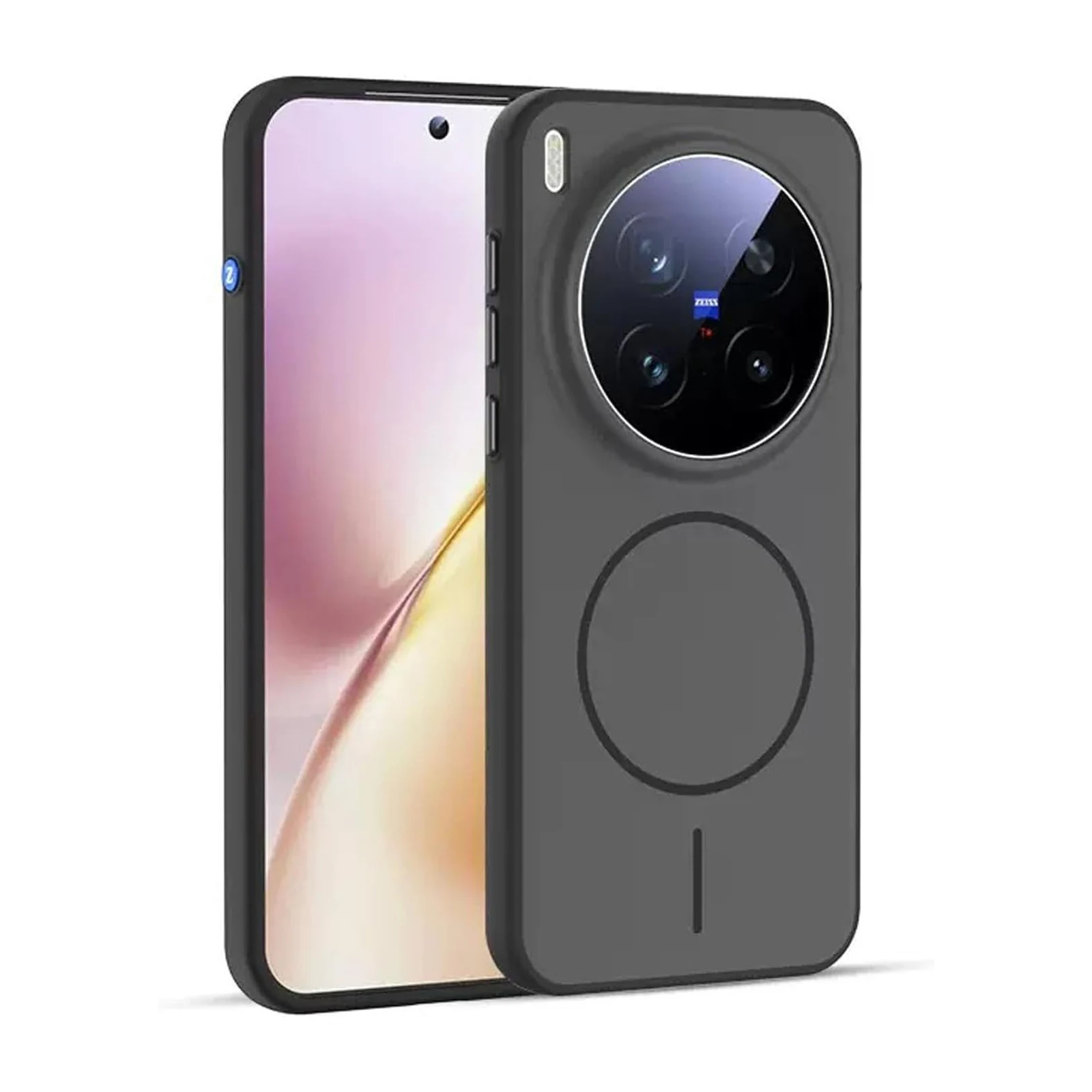 

For Vivo X300/X300 Pro Soft Edge Shockproof Magnetic Case Lightweight Anti-Fingerprint Compatible with Magnetic Accessories