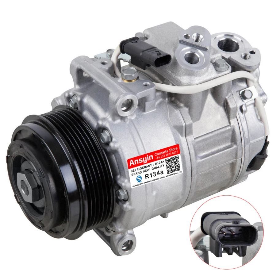 7SEU17C AC Compressor For Mercedes S63 AMG S550 2014 2015 0008306500 0008306800 0008306900 A0008306500 A0008306800 A0008306900