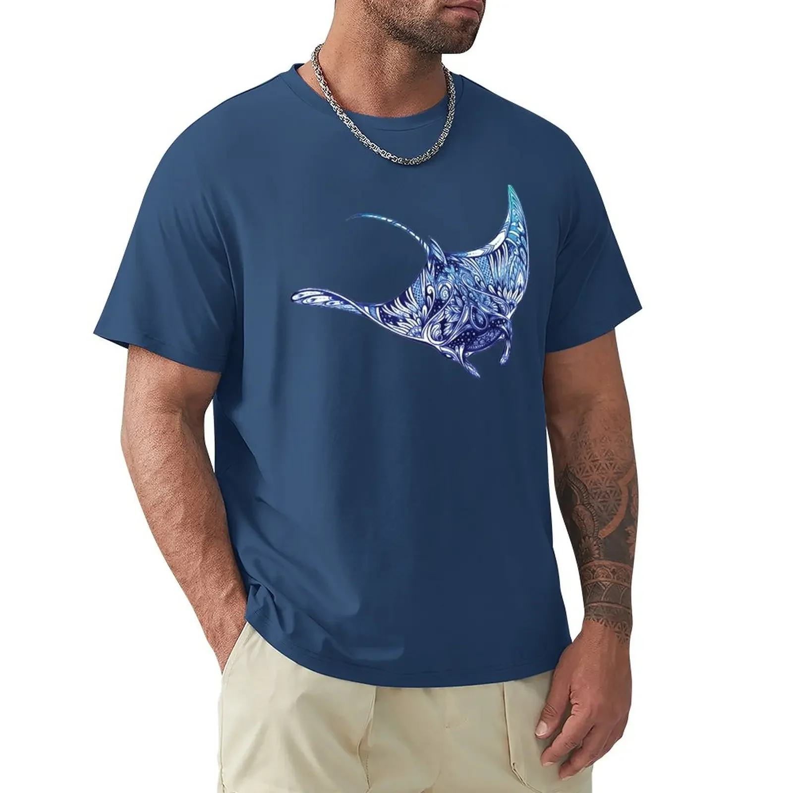 Manta Ray T-Shirt customs design your own quick-drying mens funny t shirts