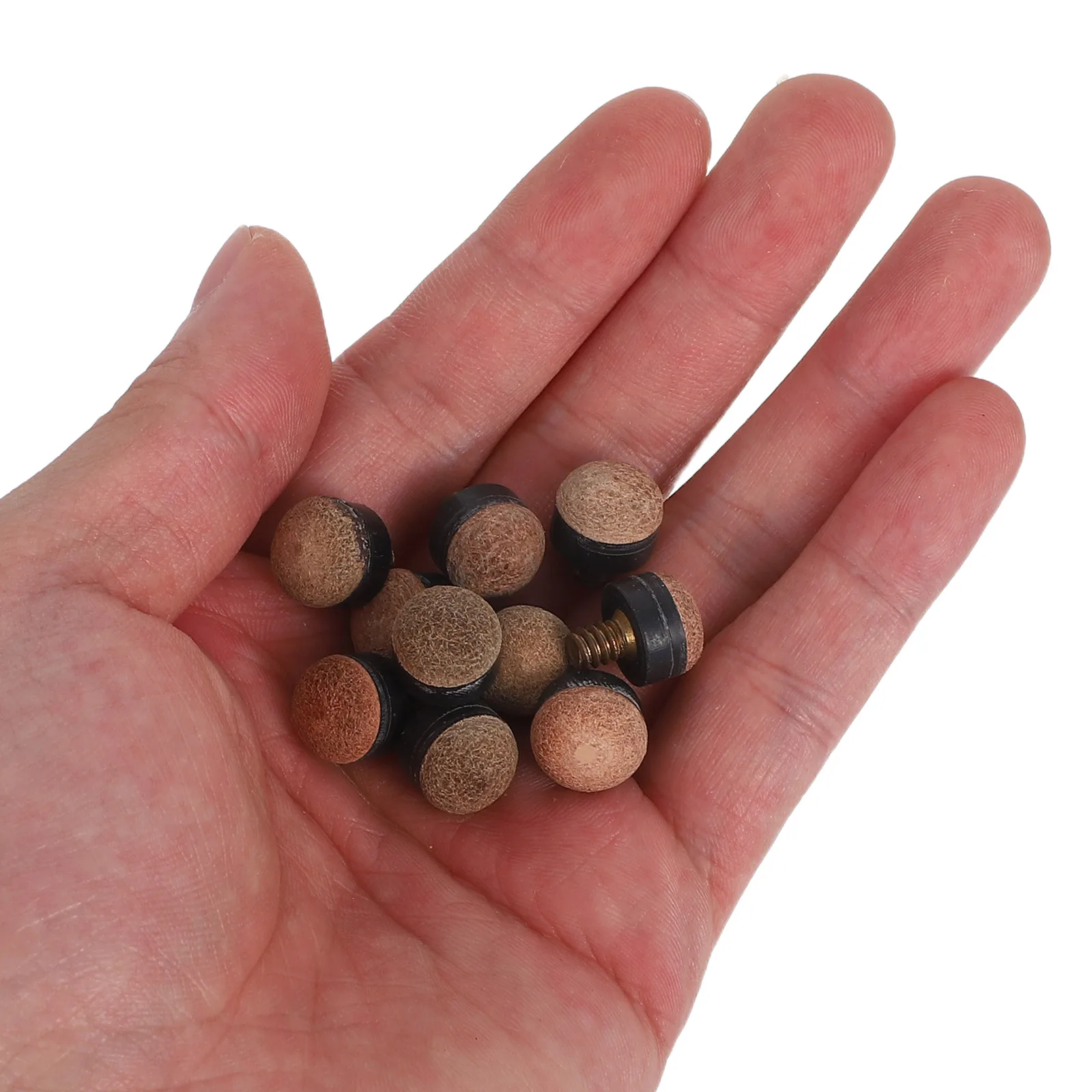 

10 шт., завинчивающиеся насадки для кия, 13 мм, сменные насадки для бильярдных снукерных палок, улучшенная ручка, прочное соединение, точное управление шаром