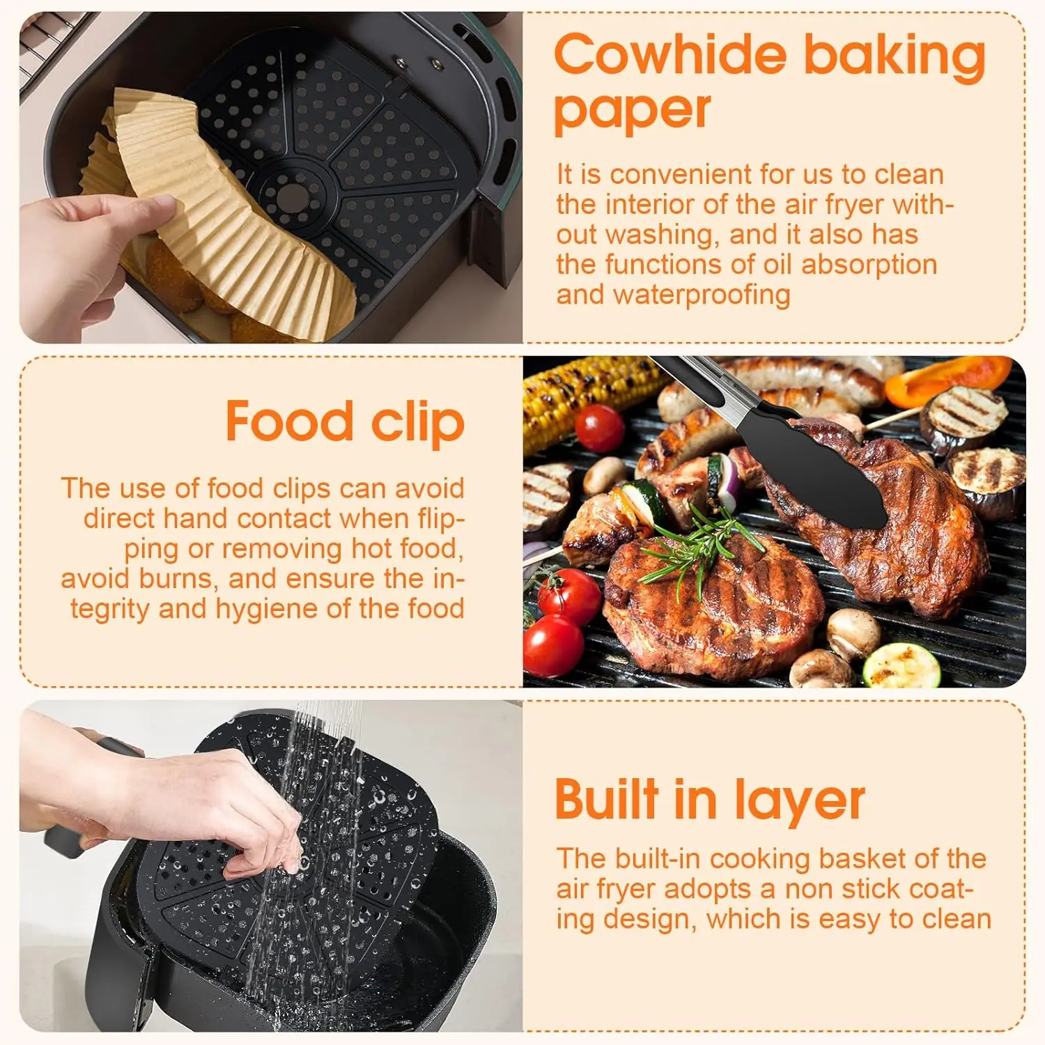 220V Air Fryer 8L Family Size Nonstick Digital Air Fryer Oven Large Capacity Multifunctional Home Visual Electric Fryer