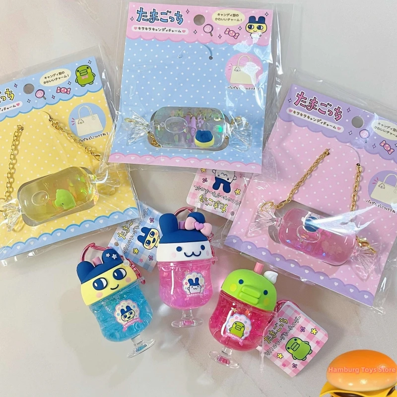 

Tamagotchi Limited Electronic Pet Floating Doll Candy Juice Keychain Kawaii Pendant Set Collection Birthday Toy Gift