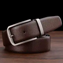 Men's Leather Dress Belt NEW  Belts for Men Fashion Male Waistband Width:3.5cm Leather:105-125cm