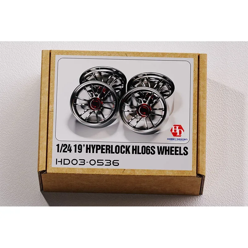 

Хобби-дизайн HD03-0536 1/24 19-футовые колеса Hyperlock Hlo6s Подарок для хоббириста Искусство ручной работы для профессиональных взрослых