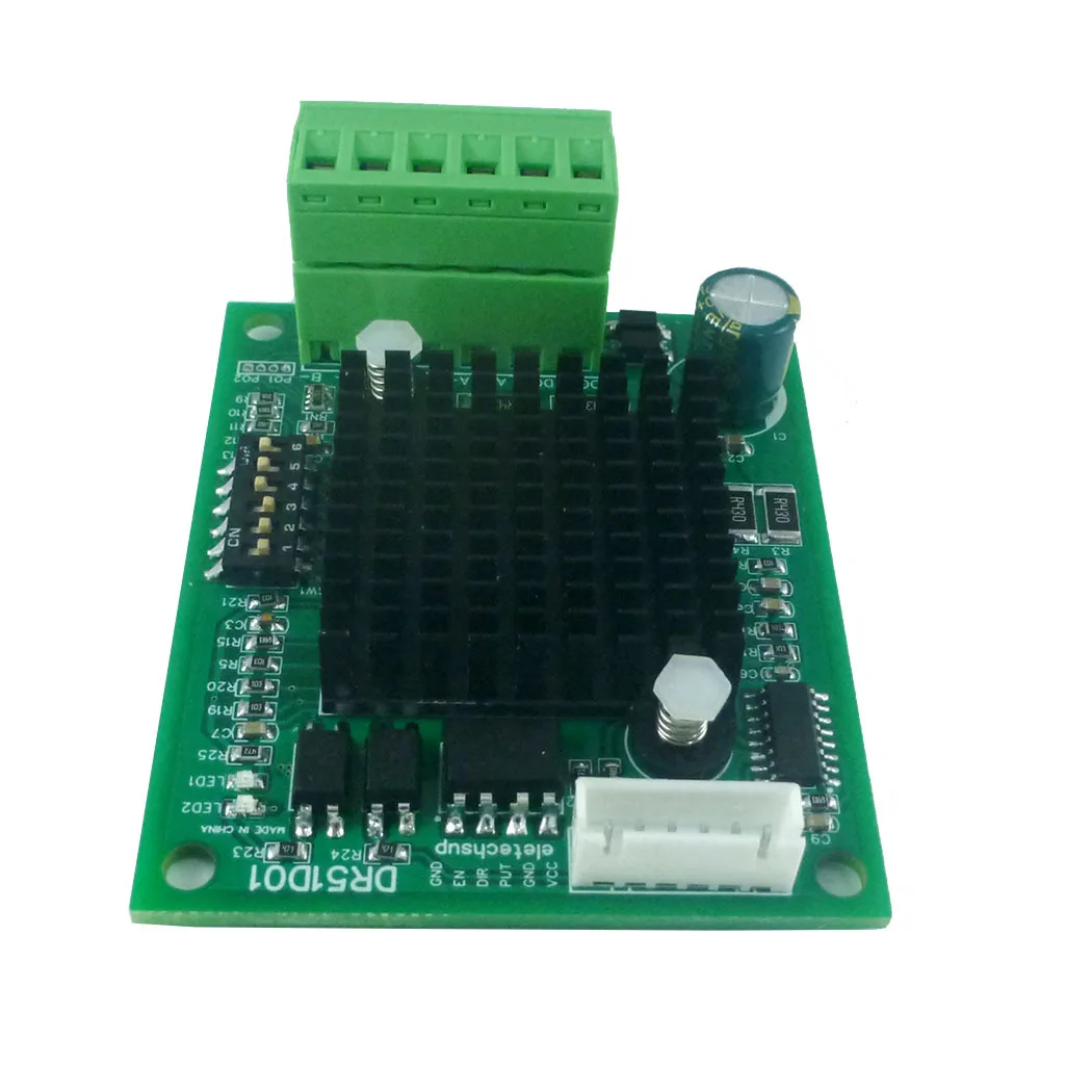 

IO54C01 DR51D01 3A 42 57 86 Stepper Motor Forward and Reverse Controller Limit Angle Pulse Speed Drive Module Programmable PLC