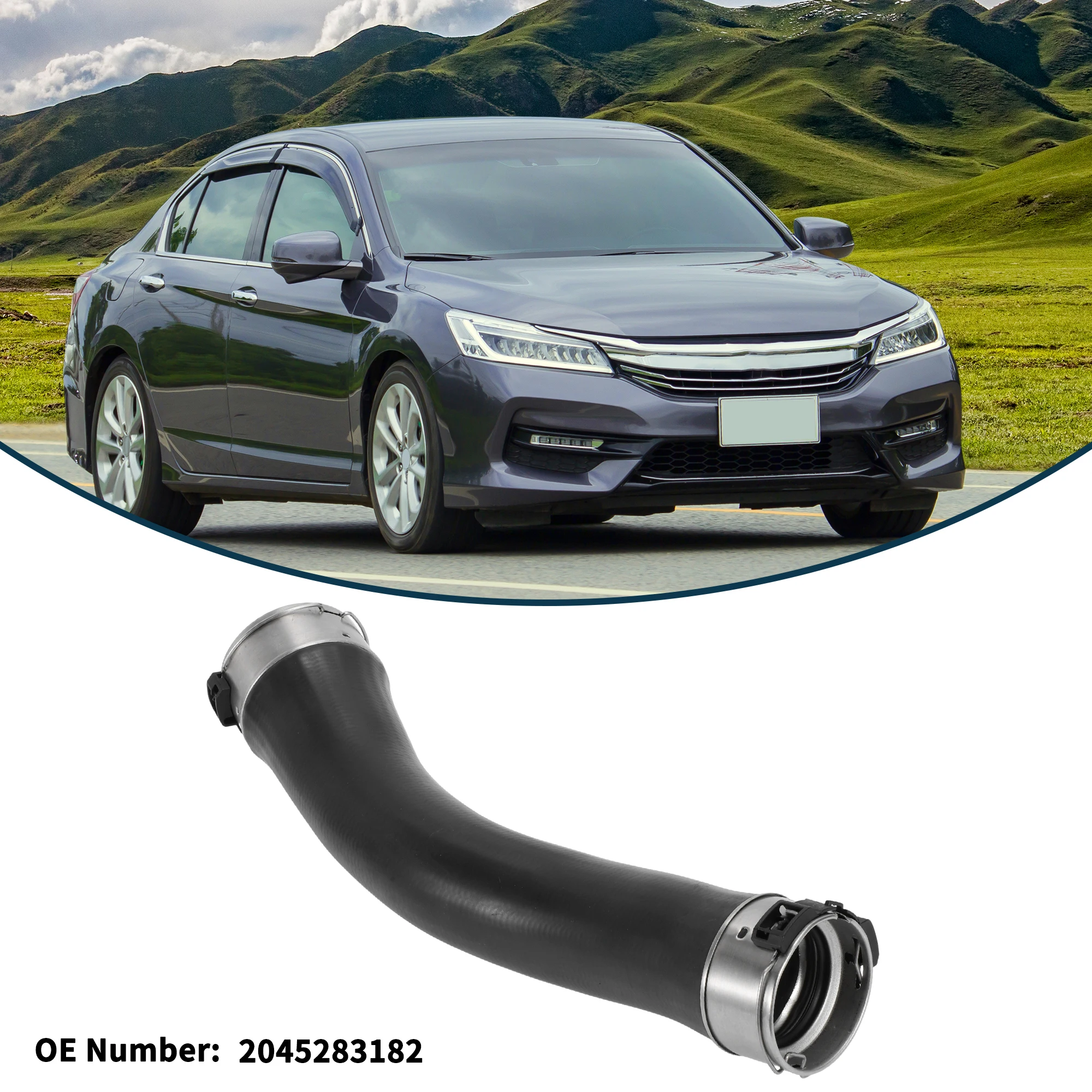 

UXCELL Radiator Hose for Mercedes-Benz C-Klasse No.2045283182 Rubber Boost air hose