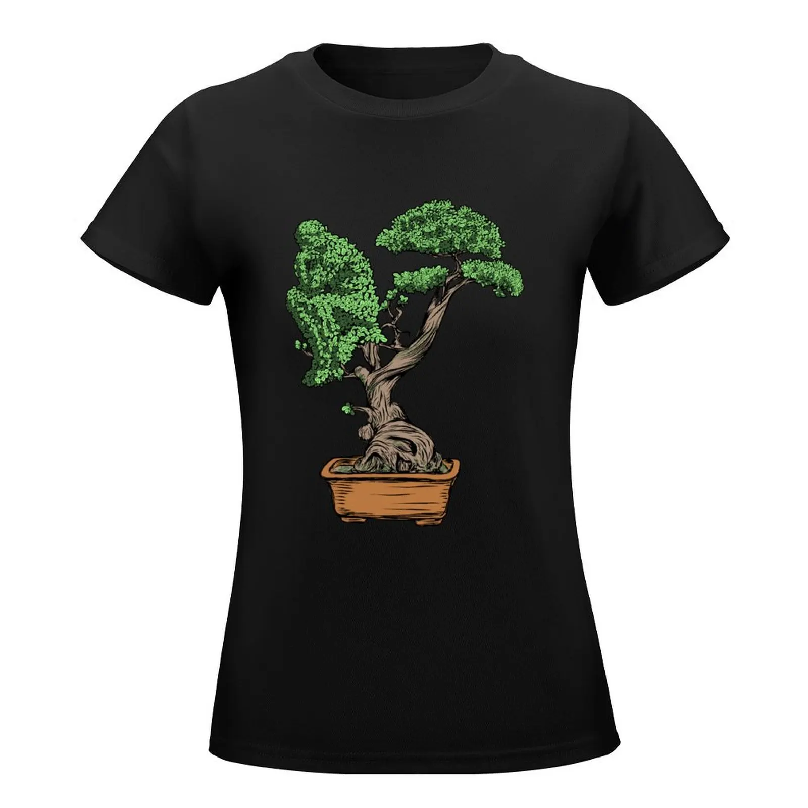 Bonsai Thinking T-Shirt oversized plus size tops kawaii clothes hippie clothes Women clothes