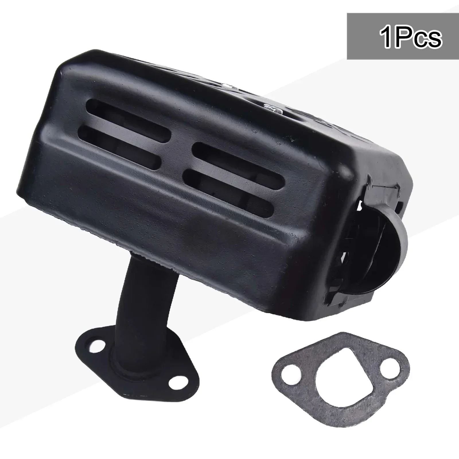 

Power Muffler For Gasoline Engine Generator Pump Muffler Exhaust GX200 Good High Quality Stainless Steel Strong New