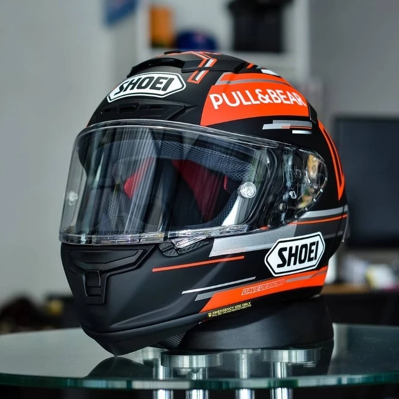 

Shoei X-Spirit III Black Concept TC-1 Full Face Helmet X-Fourteen X-14 X14 Motorcycle Helmets Motocross Racing Motobike Helmet