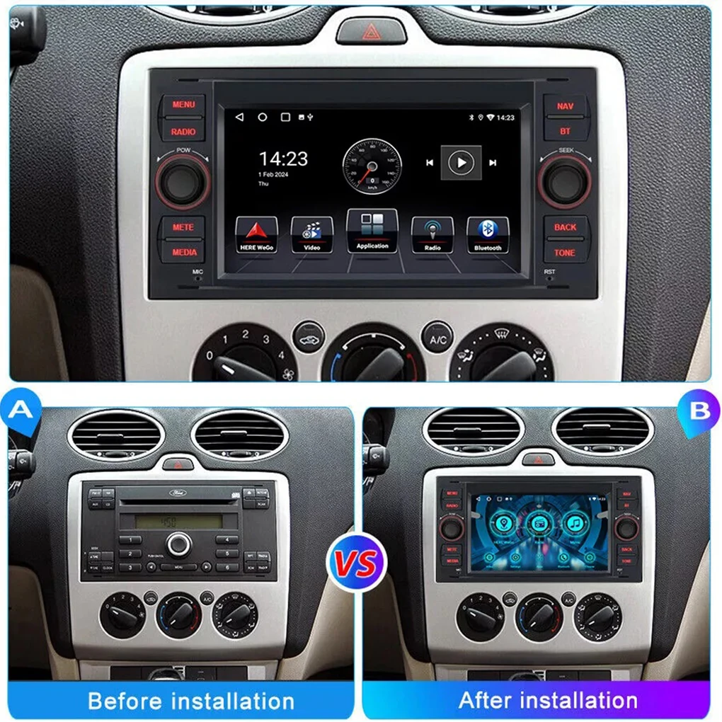 Bluetooth Car Stereo With Android Auto And Mirror Link For Android Car Radio