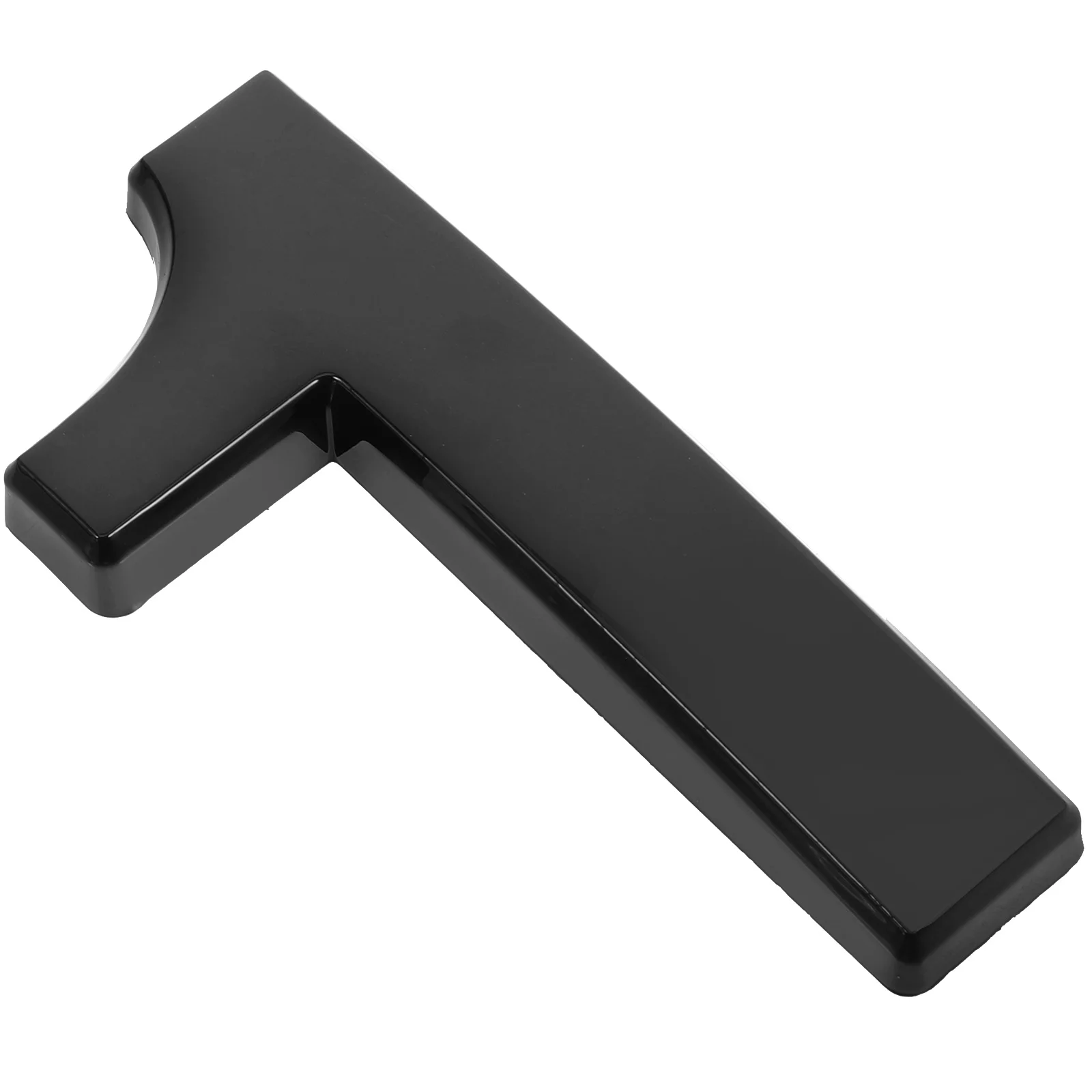 

House Number Adhesive Black Decorative Numbers for Mailbox Address Door Plates Acrylic Material Durable Practical Outdoor Garden
