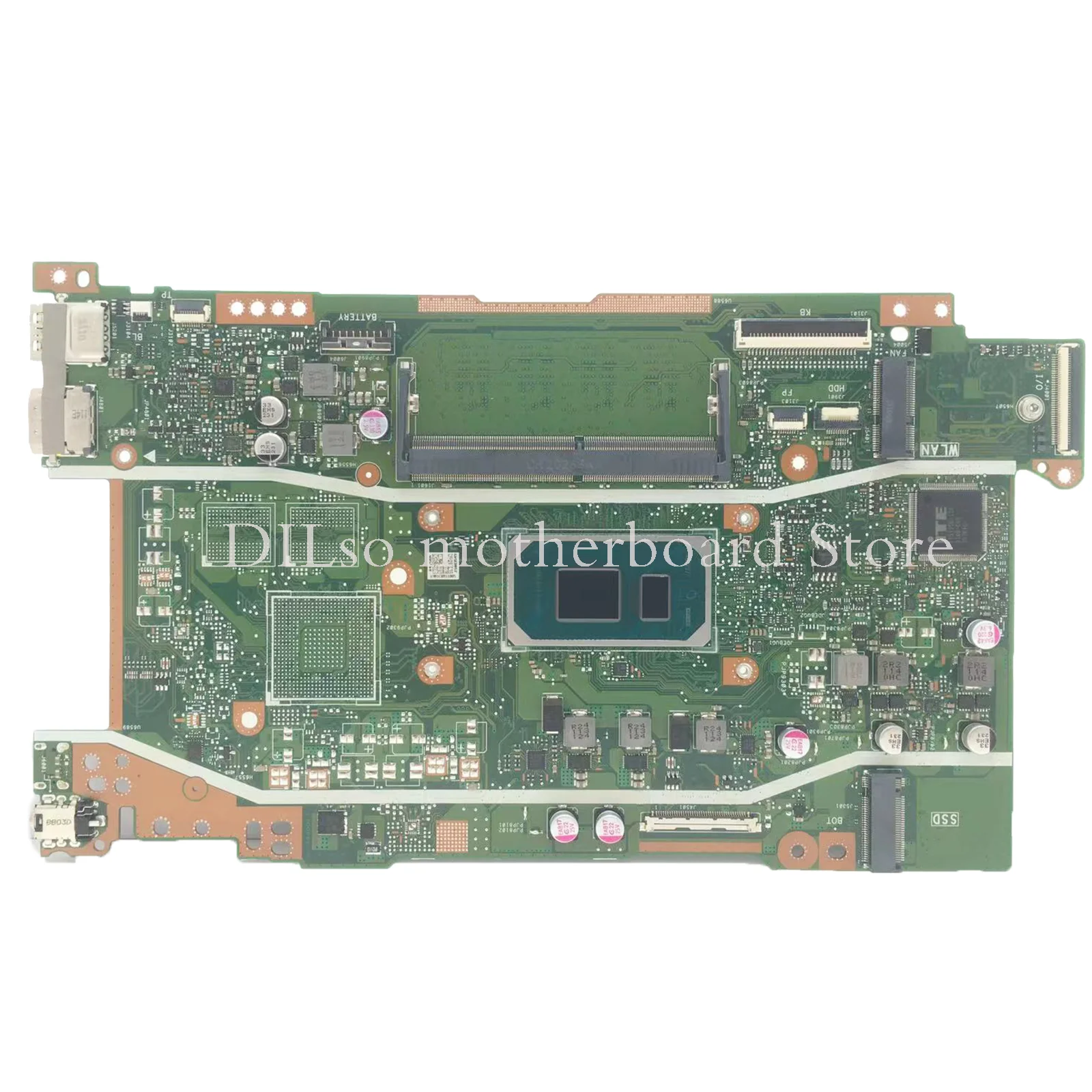 KEFU X415EA 노트북 마더보드, ASUS Vivo Book X515 X415 X515EA, I3-1115G4 I5-1135G7 4GB-RAM UMA 10…