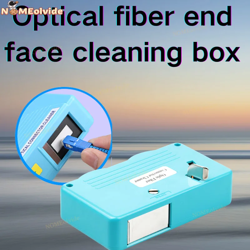 

2Pcs/lot Fiber Optic End Face FTTH Fiber Cleaning Cassette Clean Cleaning Tools for SC Optical Cleaner Wiping Tools Box