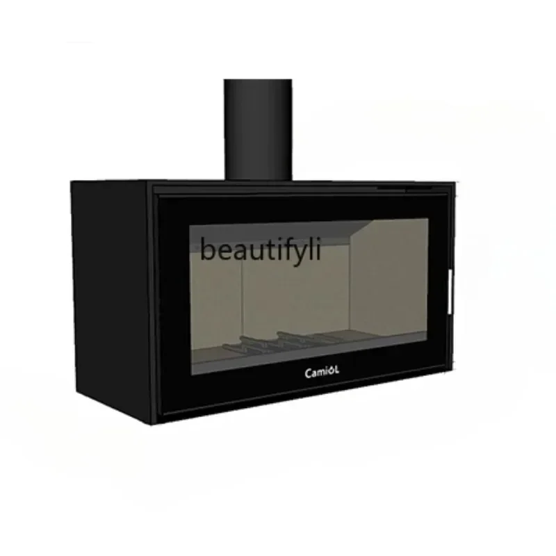 a50 Fireplace winter winter heating real fire burning firewood home villa bed and breakfast heater French European style