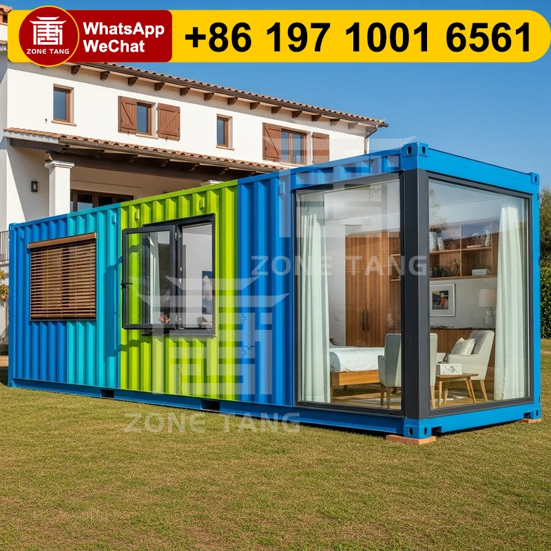 

Disaster Relief Flat Pack Home Small House Tiny House Container Home Customizable Easily Movable Container Home Energy Efficient