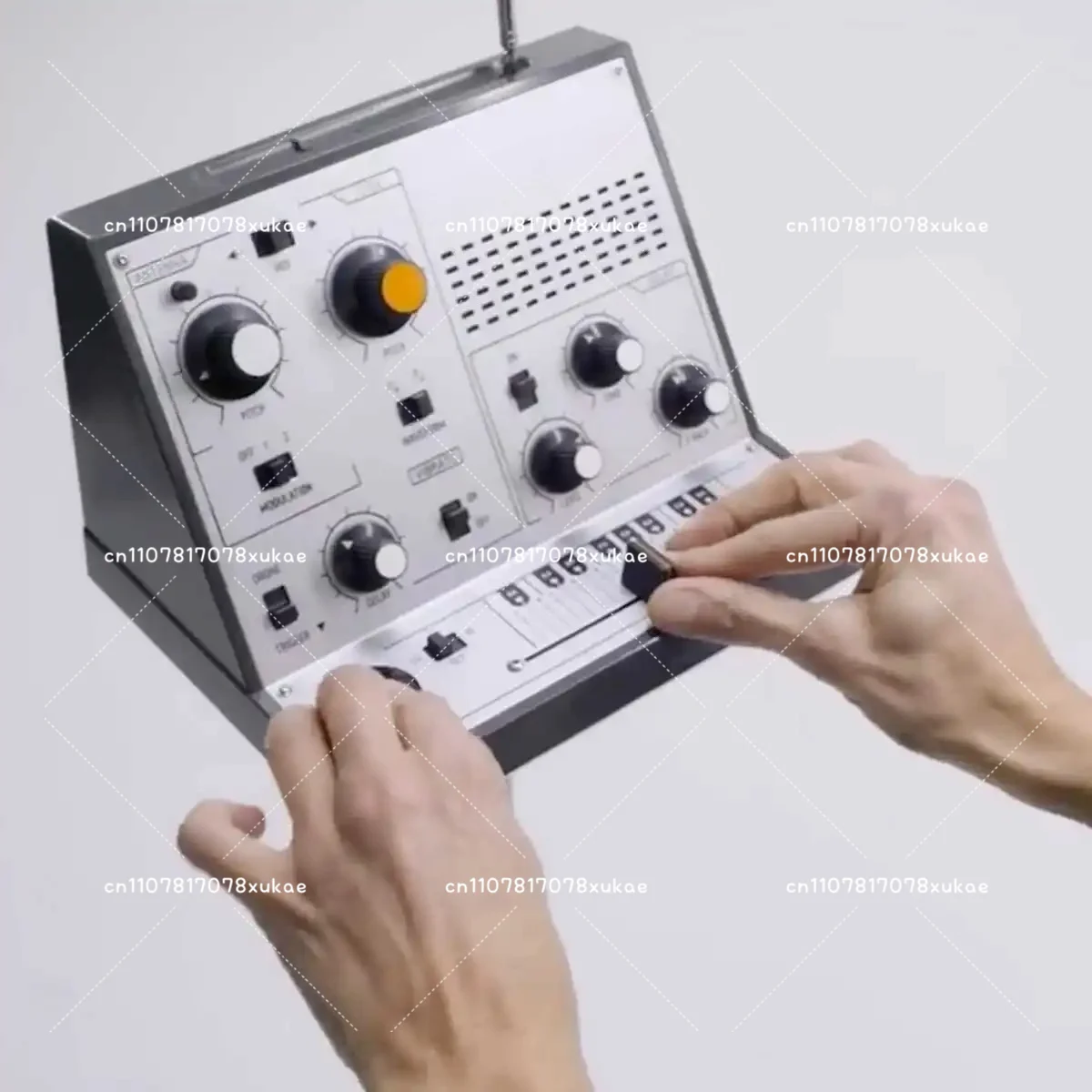 Nuevo Sintetizador Analógico Portátil Retro Theremin, Instrumento Electrónico