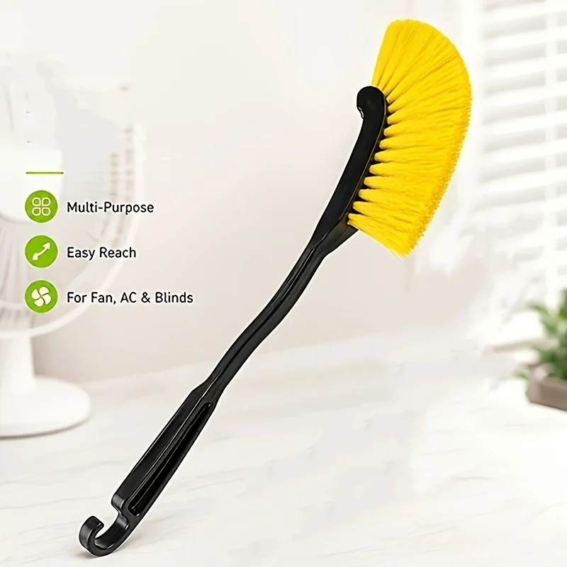 6/3 Piece Set of Household Fan Dust Removal Brushes, Suitable for Cleaning Fans, Air Conditioners, Blinds, and Window Slots, Also Ideal for Use in Living Rooms, Bedrooms, Bathrooms, and Cars