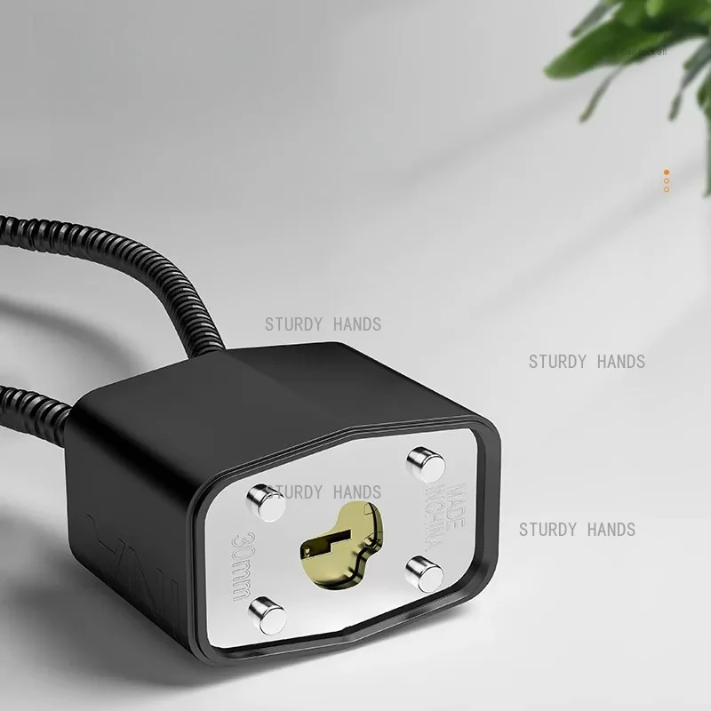 2pcs Wire password locks Hanging lock, steel cable anti-theft cabinet lock Suitable for cabinet bicycle anti-theft lock