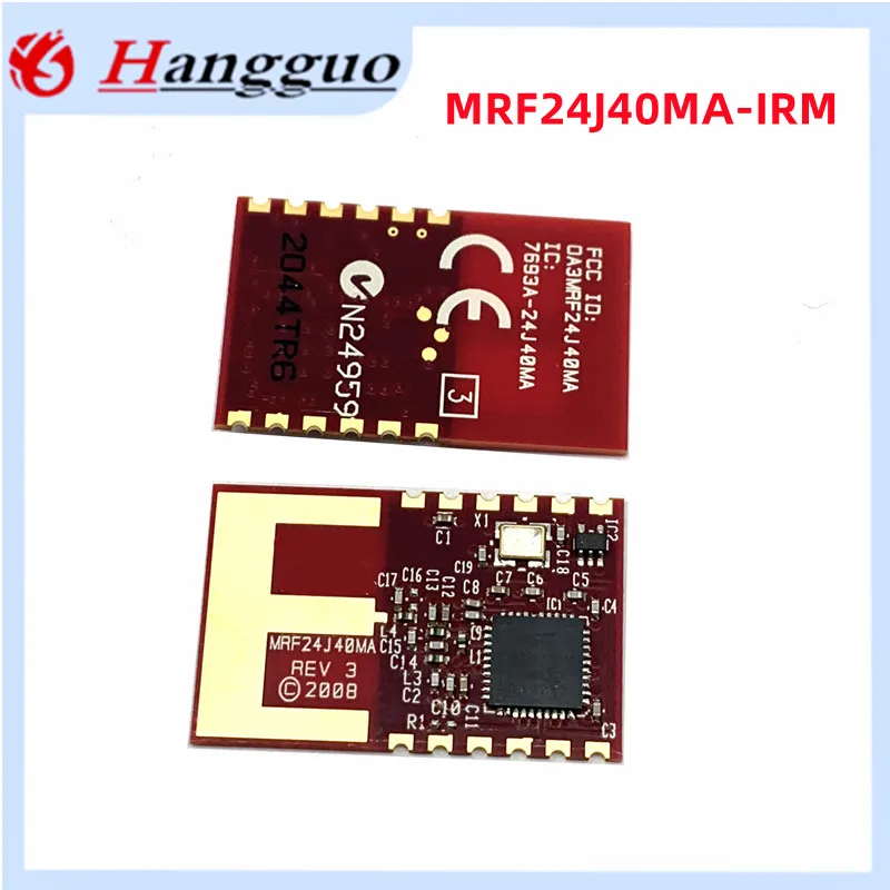 Módulos originais MRF24J40MA-I/RM Zigbee - 802.15.4 2.4GHz IEEE 802.15.4 Módulo Transceptor